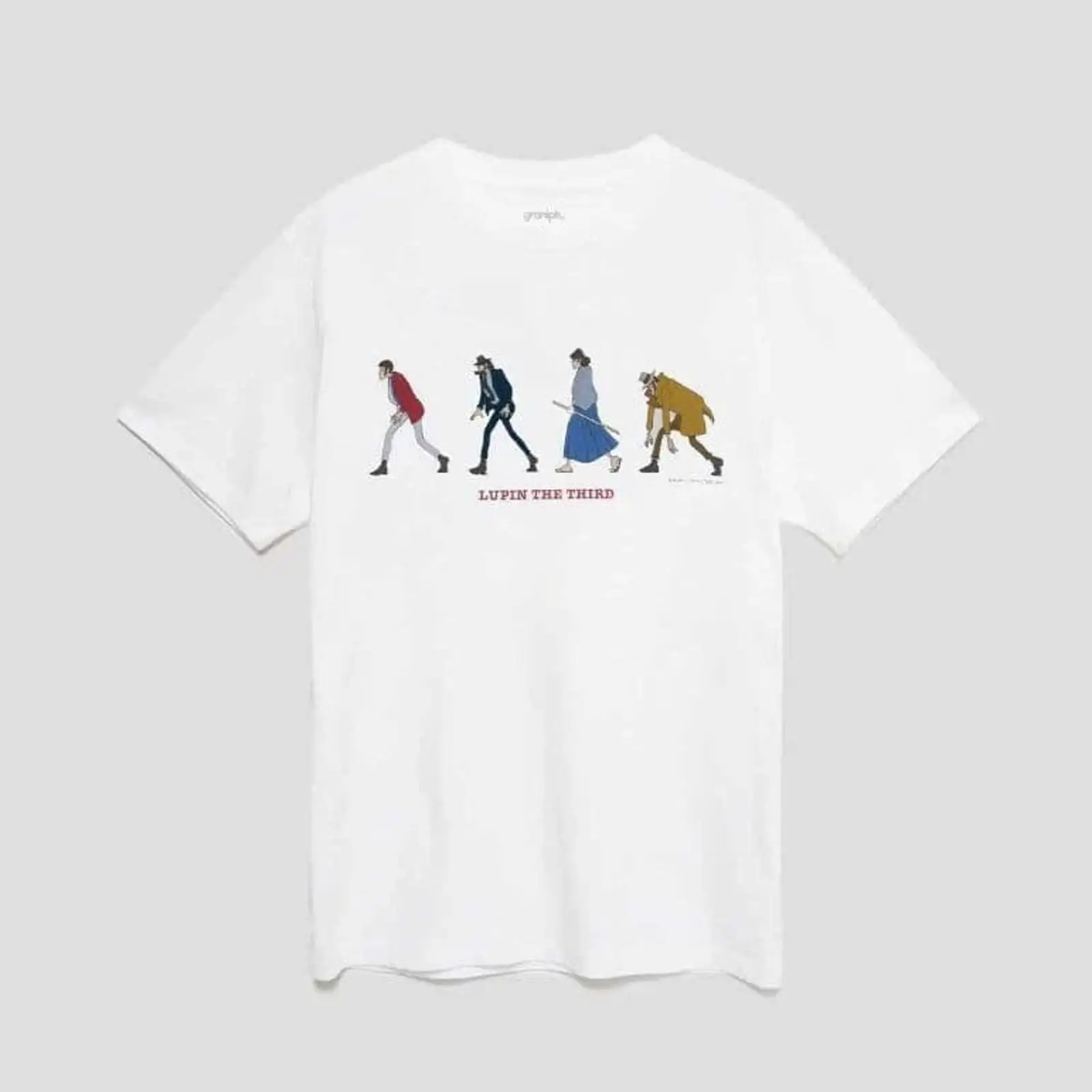 Streetwear Clothing Brand - Футболка Graniph Lupin III, размер L,