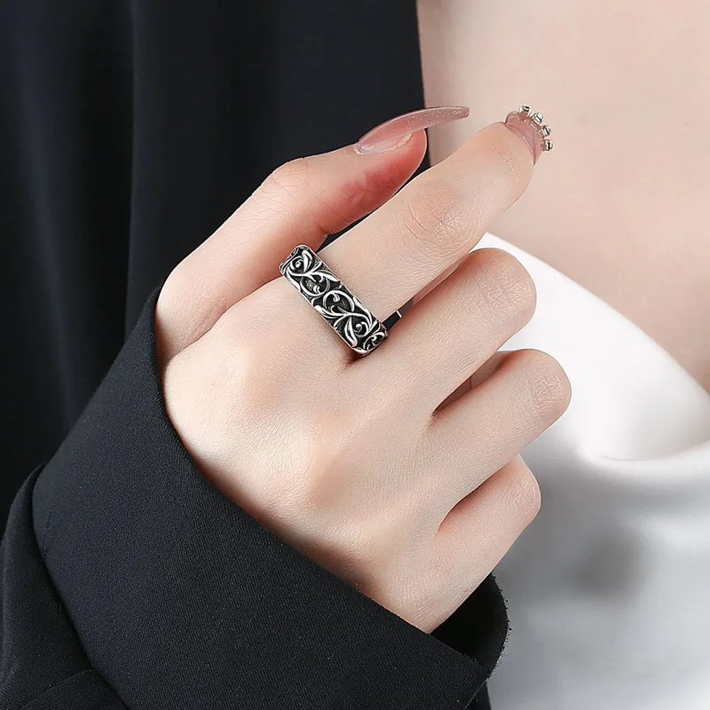 Ретро кольца с вечной лозой, с – обзор и цена Chrome Hearts Ring