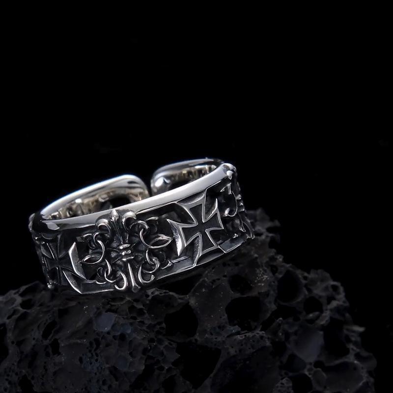 Новое ретро-крест в стиле хип- – обзор и цена Chrome Hearts Ring