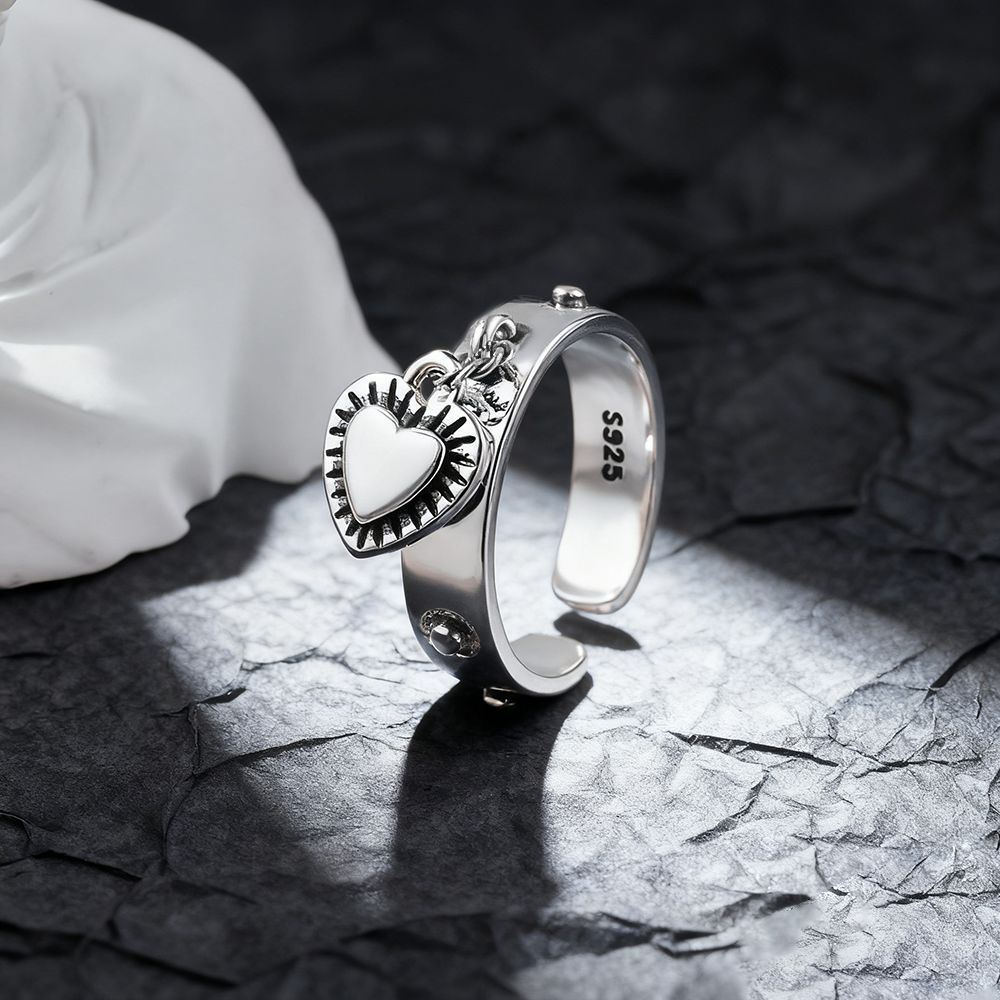 Серебряное сердце 925 пробы ​  – обзор и цена Chrome Hearts Ring