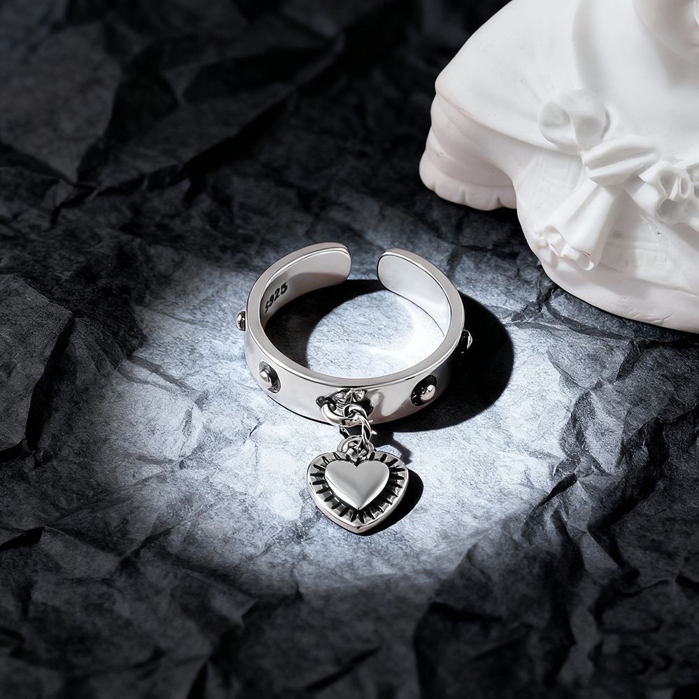Серебряное сердце 925 пробы ​  – обзор и цена Chrome Hearts Ring